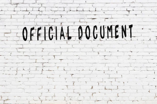 Tiza Inscripción Manuscrita Documento Oficial Escritorio Negro —  Fotos de Stock