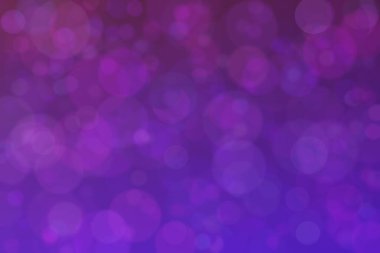 Bokeh 'te benekleri olan patlıcan renkli astrakt arkaplan.