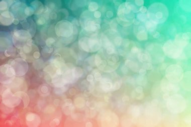 Soğuk renk değişimlerine ve çözülmüş noktalara sıcak geliyor. Bokeh 'le aynı sınıftayız. Soyut arkaplan