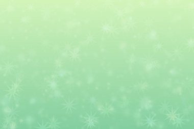 açık yeşil soyut odaklanmış arkaplan yıldız şekli bokeh benekleri ile