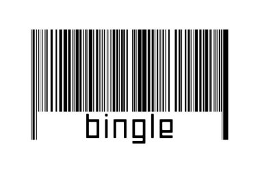 Dijitalleştirme kavramı. Altında yazılar olan siyah yatay çizgilerin barkodu.