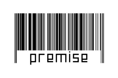 Dijitalleştirme kavramı. Yazı önermesi aşağıdaki siyah yatay çizgilerin barkodu.