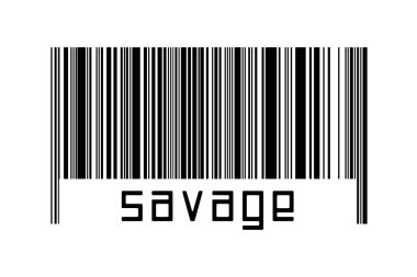 Beyaz arka planda barkod ve aşağıda da barkot var. Ticaret ve küreselleşme kavramı