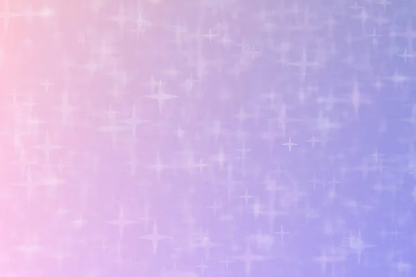 摘要彩色背景 紫罗兰色和粉色渐变及星形斑点 — 图库照片