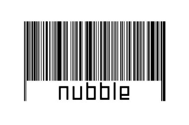 Dijitalleştirme kavramı. Altında yazılar bulunan siyah yatay çizgilerin barkodu.