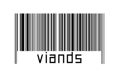 Dijitalleştirme kavramı. Altında yazıtlar bulunan siyah yatay çizgilerin barkodu.