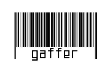 Dijitalleştirme kavramı. Altında yazıtlar bulunan siyah yatay çizgilerin barkodu.