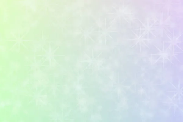 Abstract Background Soft Pastel Colors Star Shaped Bokeh — Stock Photo, Image