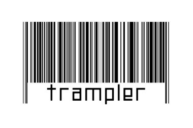 Dijitalleştirme kavramı. Altında yazıtlar bulunan siyah yatay çizgilerin barkodu.