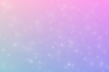 Mor ve pembe soyutlanmış arka plan yıldız şekilli bokeh noktalarıyla