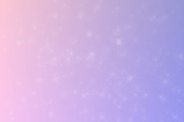 Mor ve pembe soyutlanmış arka plan yıldız şekilli bokeh noktalarıyla