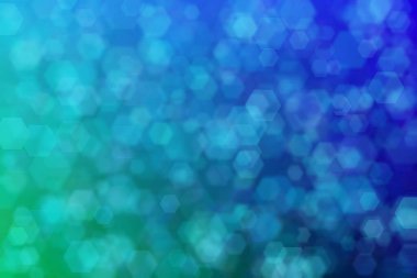 Bokeh ile soyut bir arkaplan. Yumuşak ışık odaklı noktalar.