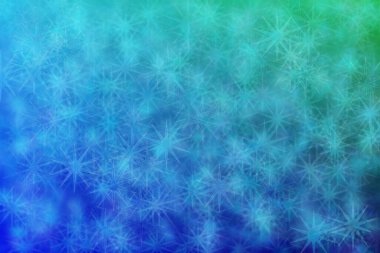 koyu mavi ve mavi soyutlanmış arkaplan yıldız şekli bokeh noktalarıyla