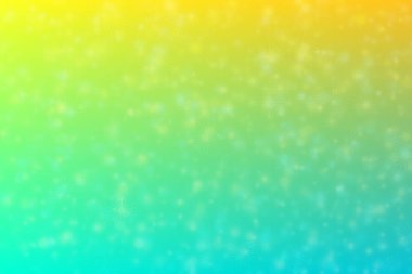 mavi ve sarı soyutlanmış arka plan yıldız şekli bokeh noktalarıyla