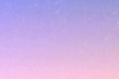 Soyut renkli arkaplan, menekşe ve pembe değişimler ve yıldız şekilli noktalar.