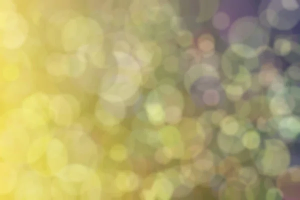 Bokeh Multi Gekleurde Achtergrond Met Verloop Overgangen Van Geel Gouden — Stockfoto