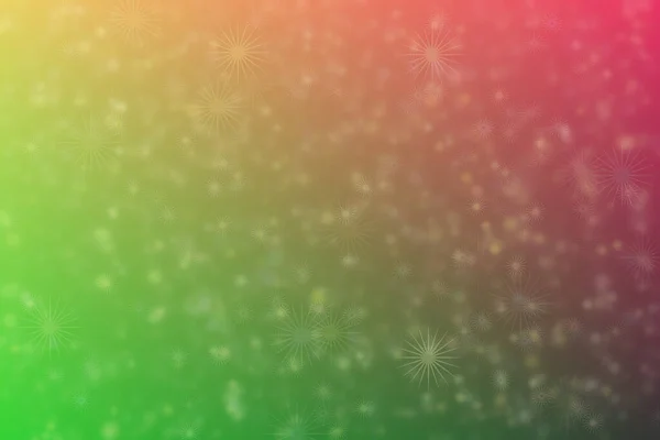 Yellow Purple Abstract Defocused Background Star Shape Bokeh Spots — Stock Photo, Image