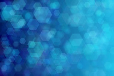 Güzel bir armonik arka plan. Koyu maviden açık maviye ve altıgen şekilli beneklere geçiş.