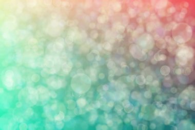 Soğuk renk değişimlerine ve çözülmüş noktalara sıcak geliyor. Bokeh 'le aynı sınıftayız. Soyut arkaplan