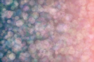 Bokeh ile soyut bir arkaplan. Yumuşak ışık odaklı noktalar.