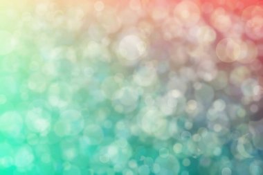 Soğuk renk değişimlerine ve çözülmüş noktalara sıcak geliyor. Bokeh 'le aynı sınıftayız. Soyut arkaplan