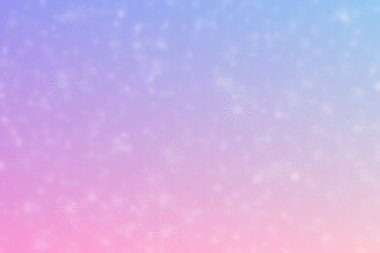 Mor ve pembe soyutlanmış arka plan yıldız şekilli bokeh noktalarıyla