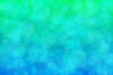 Çember biçiminde soyut arkaplan ve maviden yeşile geçiş.