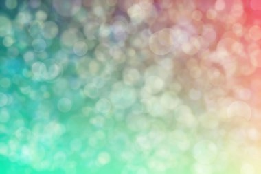 bejden yeşil soyut çıkarılmış arka plan ve daire şeklindeki bokeh benekleri