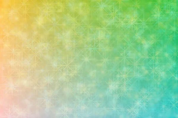 Abstract Background Bokeh Spots Gradient Cyan Yellow Color Mixture — Stock Photo, Image