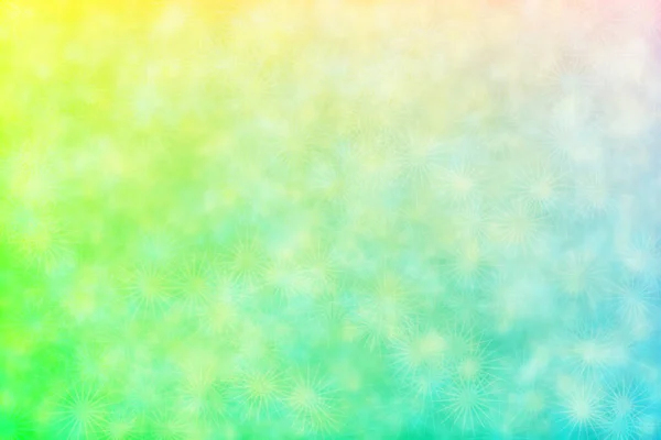Абстрактный Летний Фон Сине Желтый Мбаппе Звездообразными Пятнами — стоковое фото