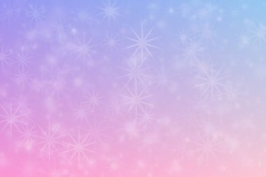 Soyut renkli arkaplan, menekşe ve pembe değişimler ve yıldız şekilli noktalar.