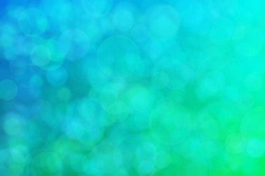 Çember biçiminde soyut arkaplan ve maviden yeşile geçiş.