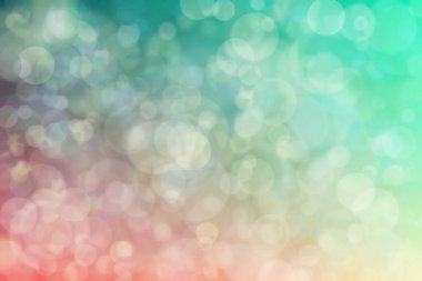 Bokeh ile soyut bir arkaplan. Yumuşak ışık odaklı noktalar.