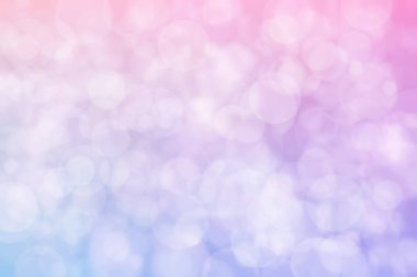 Güzel zarif soyut çember şekilli bokeh mor ve pembe arkaplan