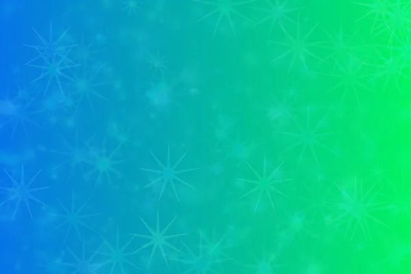 Абстрактный Фон Звездообразным Узором Переходом Синего Зеленому — стоковое фото