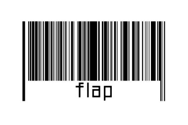 Dijitalleştirme kavramı. Altında yazı kapağı olan siyah yatay çizgilerin barkodu.