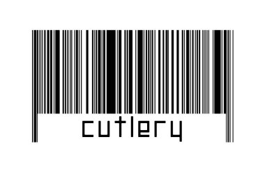 Dijitalleştirme kavramı. Altında yazı masası bulunan siyah yatay çizgilerin barkodu.