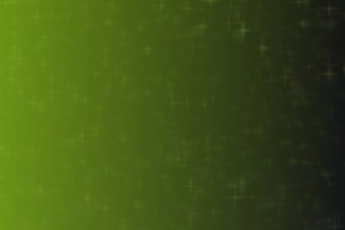 Değişken geçiş ve ışık noktalarıyla soyut yeşil arkaplan. Yumuşak bokeh