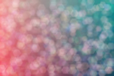 koyu mavi ve pembe soyut çıkarılmış arkaplan altıgen şekilli bokeh benekleri ile