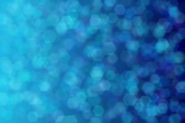 Güzel bir armonik arka plan. Koyu maviden açık maviye ve altıgen şekilli beneklere geçiş.