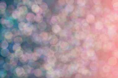 Güzel harmonik gizemli arka plan koyu mavi, yeşil ve pembe renkli bokeh.