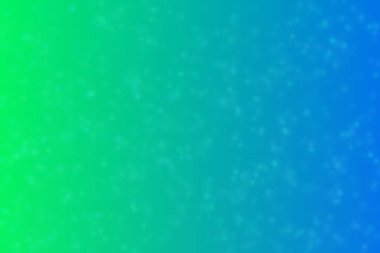 Yeşil ve mavi soyut arkaplan, yeşilden maviye geçiş ve yıldız şekilli noktalar.