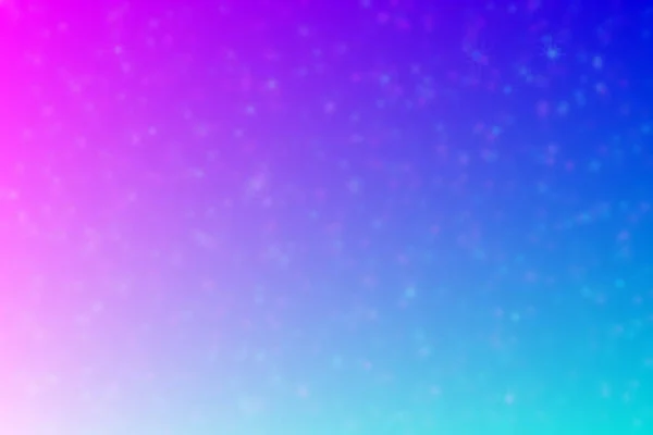 Rosa Und Hellblau Abstrakter Defokussierter Hintergrund Mit Sternförmigen Bokeh Flecken — Stockfoto