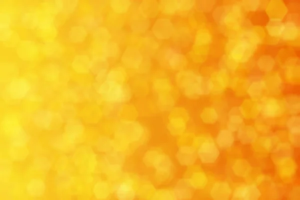 주황색 노란색 추상적으로 변형된 육각형 모양의 — 스톡 사진