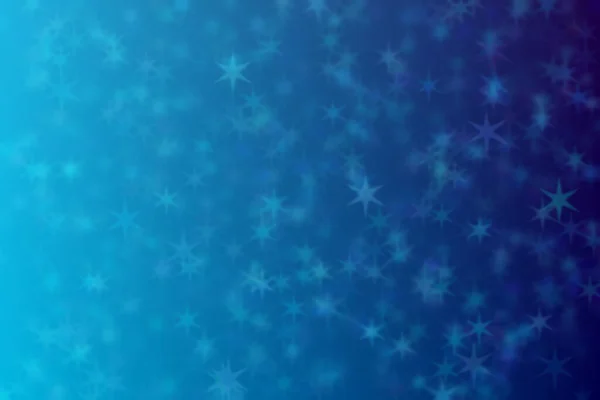 Beautiful Harmonic Background Gradient Dark Light Blue Star Shaped Spots — Stock Photo, Image