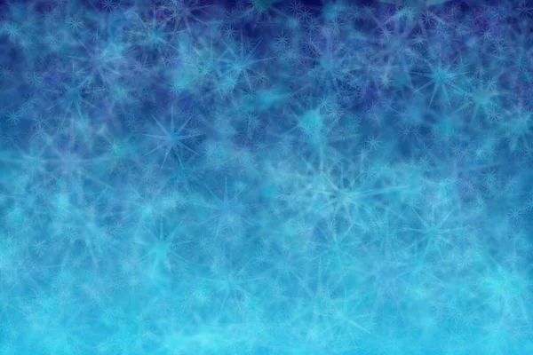 Fundo Frio Inverno Estrelas Fundo Azul Transições Entre Gradiente Escuro — Fotografia de Stock