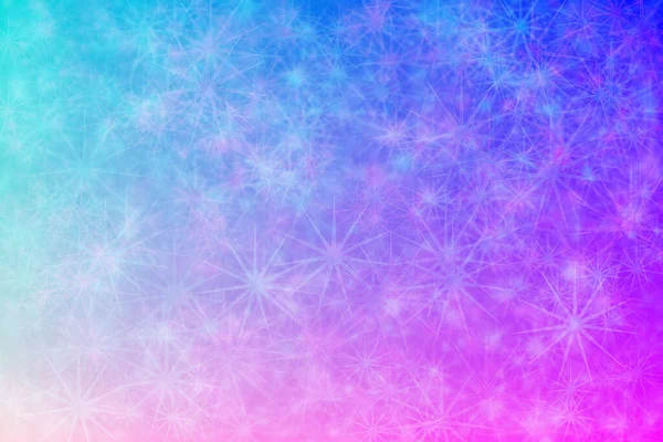 明亮的粉红色和浅蓝色的抽象背景 星形凹凸不平 — 图库照片