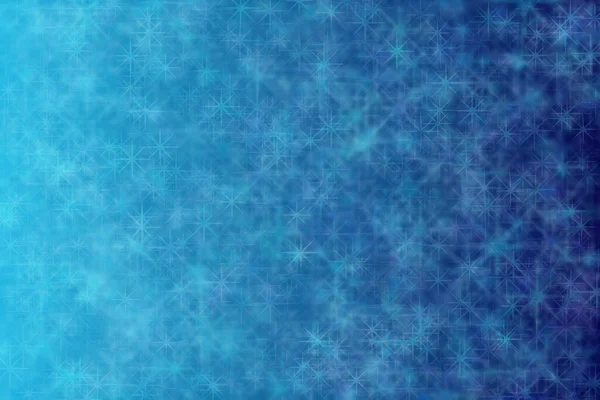 Beautiful Harmonic Background Gradient Dark Light Blue Star Shaped Spots — Stock Photo, Image