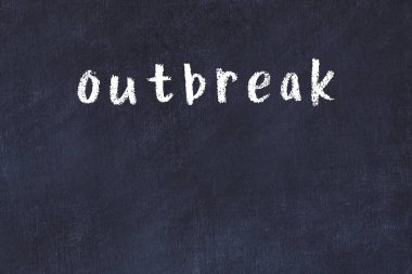 Üzerinde el yazısı salgını olan üniversite yazı tahtası.