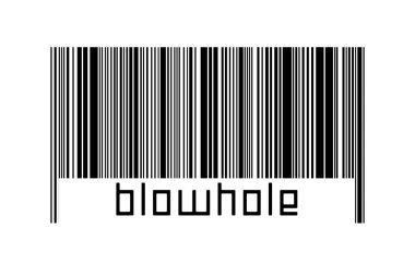 Dijitalleştirme kavramı. Altında yazıt hava deliği bulunan siyah yatay çizgilerin barkodu.